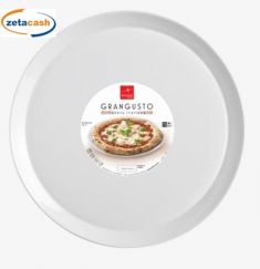 PIATTO PIZZA BIANCO D33CM GRANGUSTO
