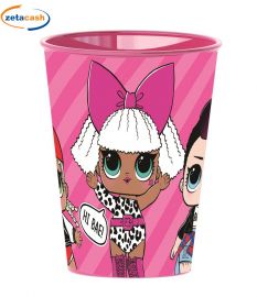 BICCHIERE IN PLASTICA LOL SURPRISE 260 ML