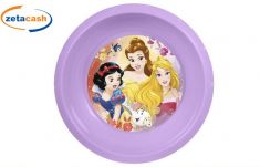 PIATTO FONDO PRINCESS CM 17 IN PLASTICA