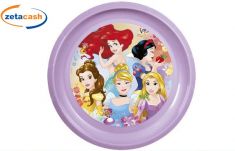 PIATTO PIANO PLASTICA PRINCIPESSE CM 21