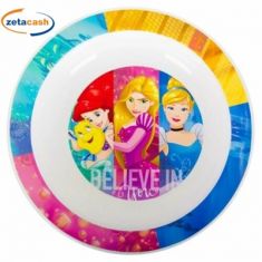 PIATTO FONDO IN PLASTICA RIGIDA BELIVE PRINCIPESSE 20 CM