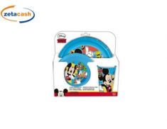 SERVIZIO DA TAVOLA IN PLASTICA 3 PEZZI TOPOLINO