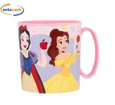 TAZZA IN PLASTICA CON MANICO PRINCIPESSE DISNEY 350 ML