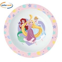 PIATTO FONDO IN PLASTICA RIGIDA PRINCIPESSE DISNEY 20 CM