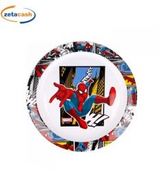 PIATTO PIANO IN PLASTICA RIGIDA SPIDERMAN 22 CM