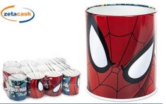 PORTAPENNE SPIDERMAN LATTA H12 D10 CM