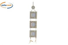 CORNICE MULTIFOTO IN TESSUTO MOD ETNICO CM 12,5X2X60