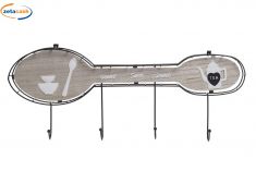 APPENDINO DA CUCINA IN LEGNO E METALLO