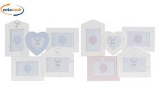 CORNICE MULTIFOTO IN LEGNO PANDA CM 45X3X39