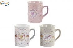 TAZZA MUG IN CERAMICA DECORATA