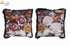 CUSCINO ARREDO IN POLIIESTERE FLOREALE