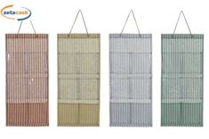 PORTA OGGETTI DA PARETE IN TESSUTO CON 6 TASCHINI