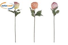 STELO FIORE GOMMA EVA H72 CM COL ASS