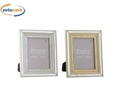 CORNICE PORTAFOTO 28X23 FOTO 15X20 CRISTALLI ORO O ARGENTO