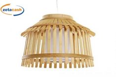 LAMPADA SOFFITTO BAMBOO H30 D42 CM INTERNO BIANCO