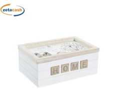 COFANETTO LEGNO RETTANGOLARE 24X16XH10 CM