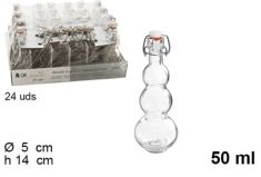 BOTTIGLIA VETRO 50 ML