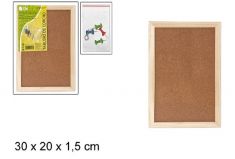 LAVAGNA IN SUGHERO 30 X 20 CM