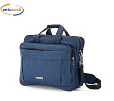 BORSA PORTAPC BENZI 16" TRACOLLA MANICI COL ASS H35X47X15CM