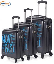 VALIGE TRIS MOVE FAST 4 RUOTE