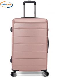 TROLLEY 4 RUOTE ROSA GOLD