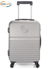 TROLLEY SILVER RIGATI 4 RUOTE
