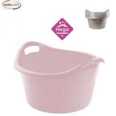 BACINELLA ROTONDA CON MANICI LATERALI 38 LT COL ASS