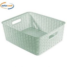 CESTINO RATTAN RETTANGOLARE 12 L