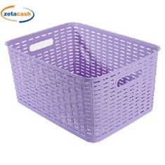 CESTINO RATTAN RETTANGOLARE 29 L