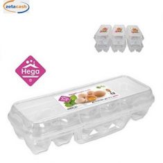 CONTENITORE PORTA UOVA RETTANGOLARE CON MANIGLIA