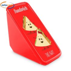 CONTENITORE PORTA PANINO TRIANGOLARE PLASTICA