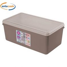CONTENITORE IN PLASTICA CON COPERCHIO TRASPARENTE 3.5 LT
