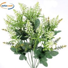 MAZZETTINO DI RESEDA ALBA BIANCO H 45 CM