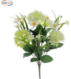 MAZZETTINI RAMO VIBURNO CREMA 41 CM