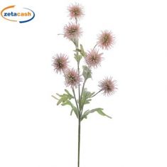 STELO AGERATO ROSA H 70 CM