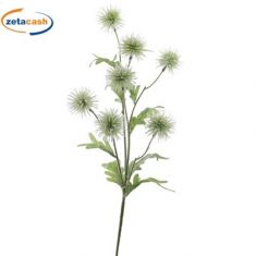 STELO AGERATO VERDE H 70 CM