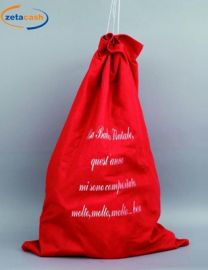 SACCO BABBO NATALE ROSSO