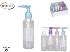 SPRUZZATORE IN PLASTICA TRASPARENTE CM 4 X14 100 ML