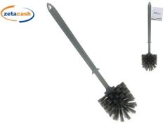 SCOPINO BAGNO RUSTER PLASTICA H34 CM GRIGIO