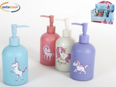 DOSATORE IN VETRO CON UNICORNO