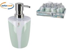 DOSASAPONE NAPOLI PLASTICA 350 ML VERDE/BIANCO