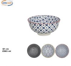 CIOTOLA CERAMICA CADIZ D12CM 280 ML ASS