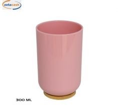 BICCHIERE BAGNO DARWIN 300 ML ROSA