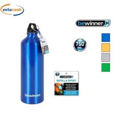 BORRACCIA SPORT ALLUMINIO 750 ML COL ASS