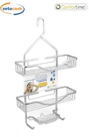 MENSOLIERA DA BAGNO 2 RIPIANI 65 CM