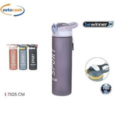 BORRACCIA SPORTIVA BEWINNER DOPPIA CAMERA 700 ML COL ASS