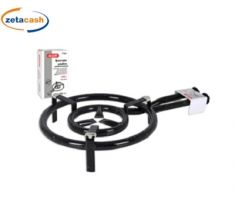 BRUCIATORE PAELLA ALGON GAS BUTANO ACCIAIO D40CM