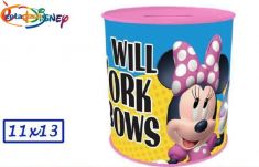 SALVADANAIO GOLD MINNIE IN LATTA CM 11X13