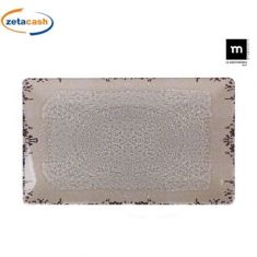 VASSOIO PORTATA RETTANGOLARE PORCELLANA DEC ETNA 25X15 CM