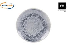 PIATTO FRUTTA ADHARA MONACO D21CM GRIGIO